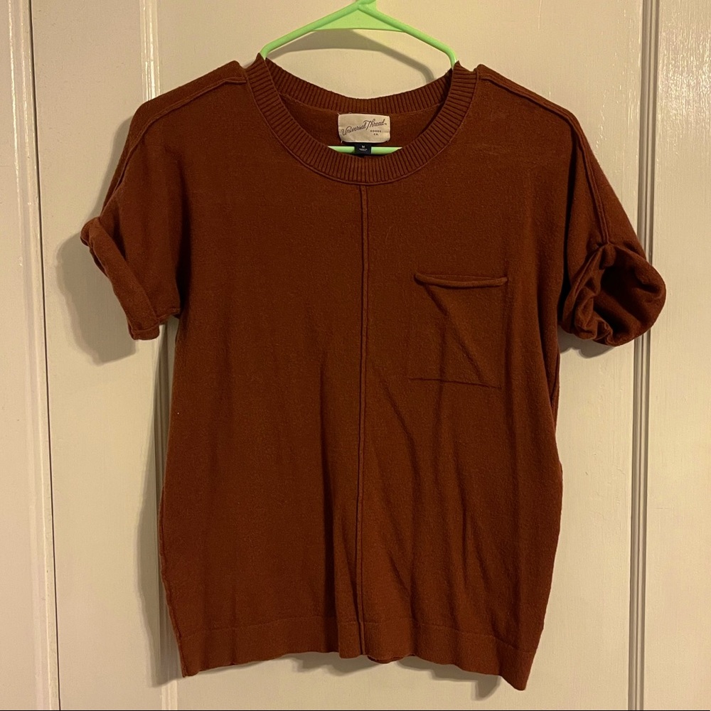 Super Soft Short Sleeve  Sweater